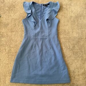 French Connection Sky Blue Mini Dress
